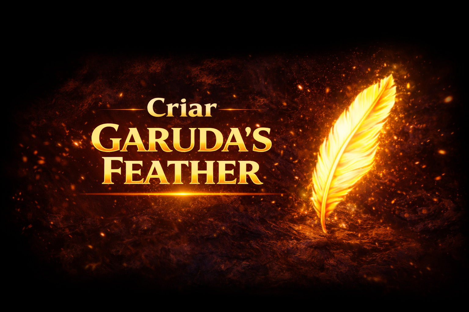 Como criar a Garuda's Feather 